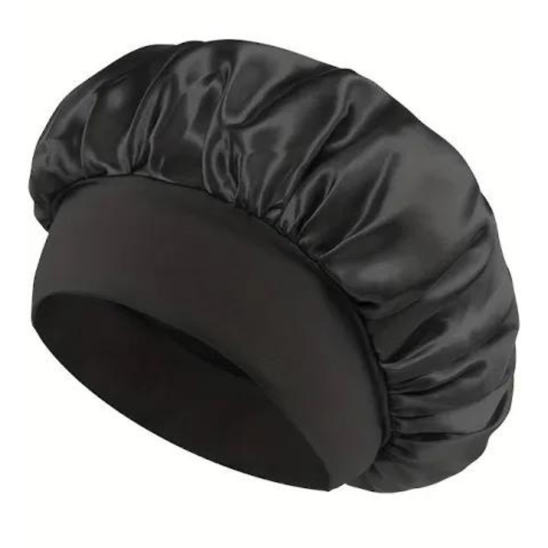 Satin Bonnet with protective band