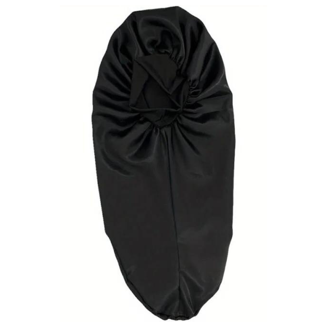 Satin Bonnet with protective band- LONG